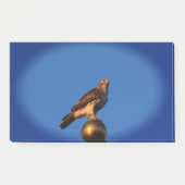 旗の上のカンザスホークそれを投稿するメモ ポストイット (正面)