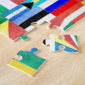 旗の世界 ジグソーパズル (側面)