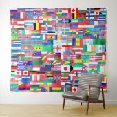 旗の世界 タペストリー (インサイチュ(横))