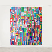 旗の世界 タペストリー (正面)