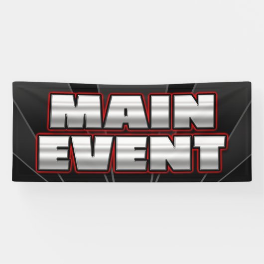 旗の主要なイベント- 2.5' x6 横断幕 (横)