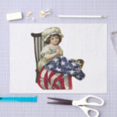 旗の作成 薄葉紙 (クラフト)