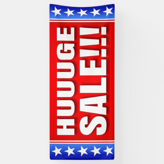 旗の巨大な販売- 2.5' x6 横断幕 (縦)