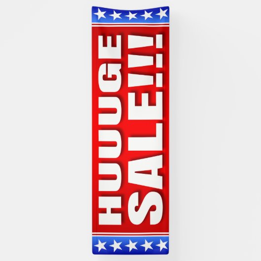旗の巨大な販売- 2.5' x8 横断幕 (縦)
