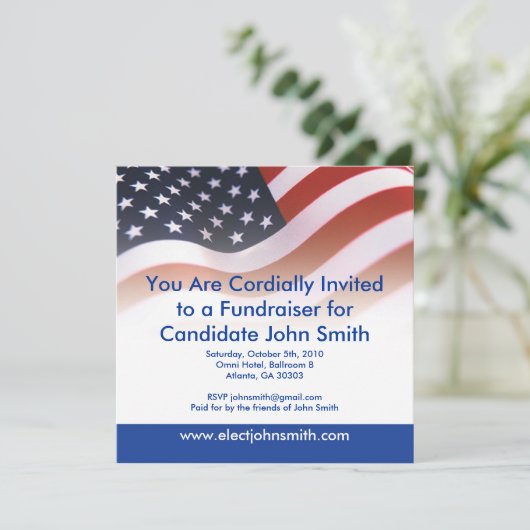 旗の招待状 招待状 (スタンド正面)