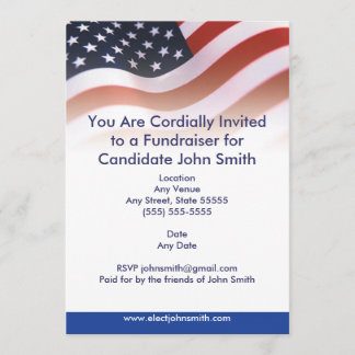 旗の政治招待状 招待状