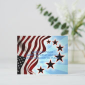 旗の日の俳句 ポストカード (スタンド正面)