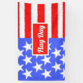 旗の日、パーソナライズされたチョコレート覆われたオレオ 横断幕 (縦)