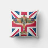 旗の短気者 クッション (正面)