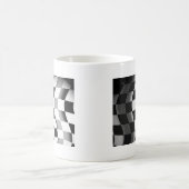 旗の競争 コーヒーマグカップ (中央)