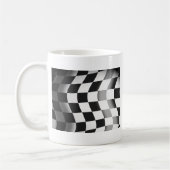 旗の競争 コーヒーマグカップ (左)