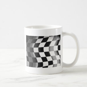 旗の競争 コーヒーマグカップ