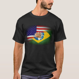 旗の融合MMAのTシャツ Tシャツ