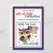 旗をカスタマイズして掲げよう 招待状 (正面)