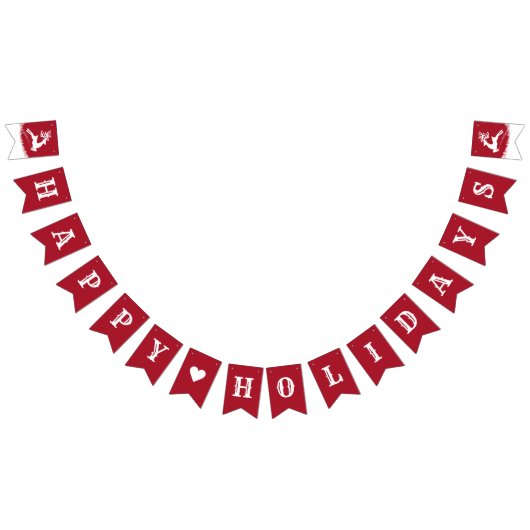 旗をバントする幸せな休日 バンティングフラッグ (全)