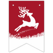 旗をバントする幸せな休日 バンティングフラッグ (第1の旗)