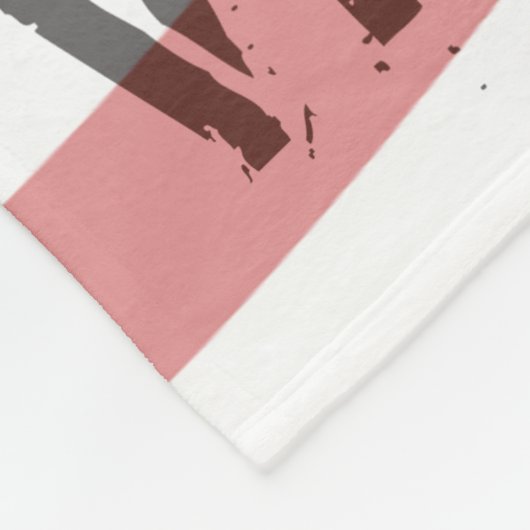 旗を持つカスタマイズ可能な軍隊の退役軍人 フリースブランケット (角)