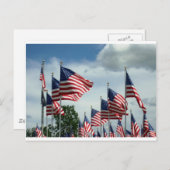 旗を掲げる ポストカード (正面/裏面)