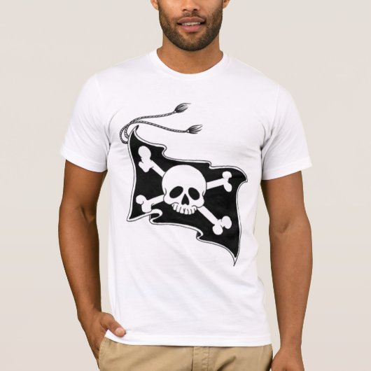 旗を掲げる Tシャツ (正面)