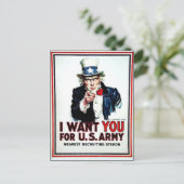 旗を立ててもらいたい ポストカード (スタンド正面)