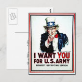 旗を立ててもらいたい ポストカード (正面/裏面)