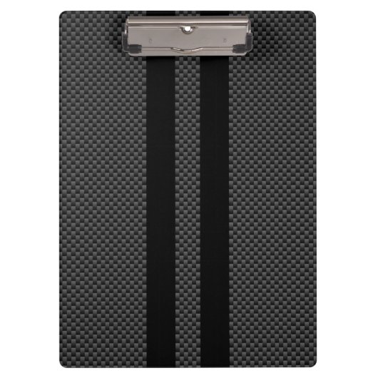 旗を競争させることはカーボン繊維のスタイルの装飾で縞で飾ります クリップボード (正面)