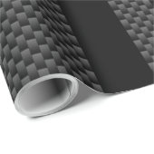 旗を競争させることはカーボン繊維のスタイルの装飾で縞で飾ります ラッピングペーパー (ロールコーナー)