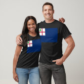 旗アメリカ革命のバンカーヒルの戦い Tシャツ (ユニセックス)