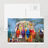 旗カラフル幕 ポストカード (正面/裏面)