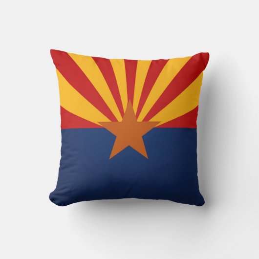 旗クールなアリゾナ州 クッション (正面)