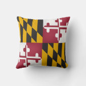 旗クールなメリーランド州 クッション (裏面)