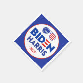 旗サングラス大統領ジョーバイデン氏投票2020 スタンダードカクテルナプキン (角)