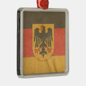 旗ドイツの紋章付き外衣 メタルオーナメント (右)