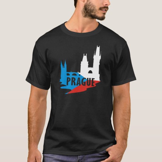 旗プラハ Tシャツ (正面)