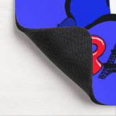 旗プロダクトが付いているフランス マウスパッド (コーナー)