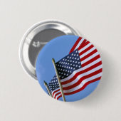 旗ボタン 缶バッジ (正面&裏面)