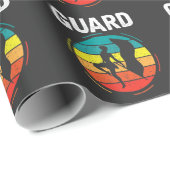 旗マーチングバンドカラーガードガール ラッピングペーパー (ロールコーナー)