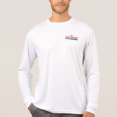 旗メンズとのNipigonは箱を残しました Tシャツ (正面)