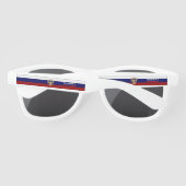 旗ロシアのと紋章 サングラス (裏面)