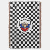 旗ロシアの章 スローブランケット (正面縦)