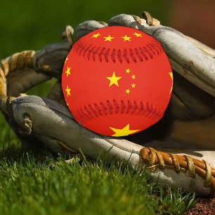 旗中国のと中国のスポーツ/野球ボール 野球ボール