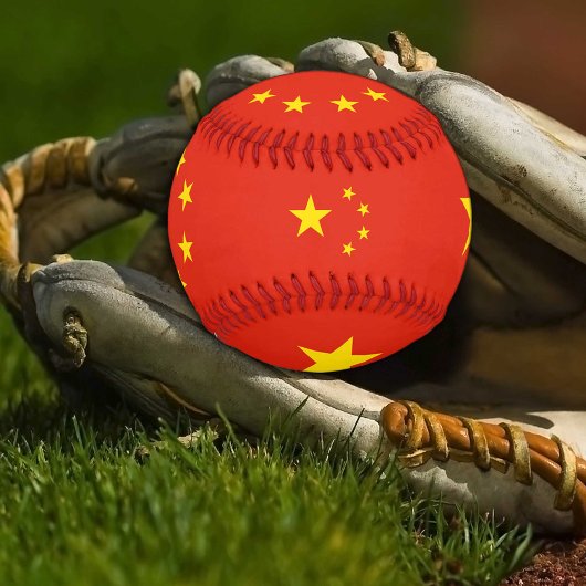 旗中国のと中国のスポーツ/野球ボール 野球ボール