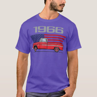 旗付きサイドビュー Tシャツ