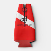 旗付きダイビングマスク ボトルクーラー (裏面)