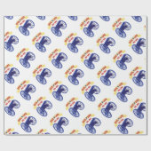 旗及び大砲 ラッピングペーパー (フラット)