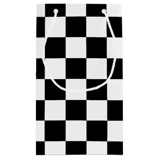 旗市松模様に スモールペーパーバッグ (裏面)