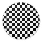 旗市松模様に セラミックノブ (正面)