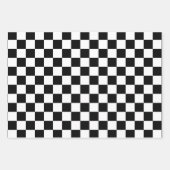 旗市松模様に ラッピングペーパーシート (正面2)