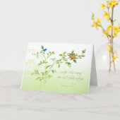 旗布は上がり、 カード (黄色い花)