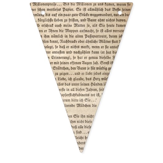 旗布は旗|のヴィンテージの花柄の物語の本に印を付けます バンティングフラッグ (第1の旗)